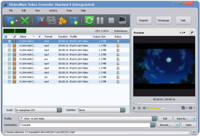 IVideoWare Video Converter Standard